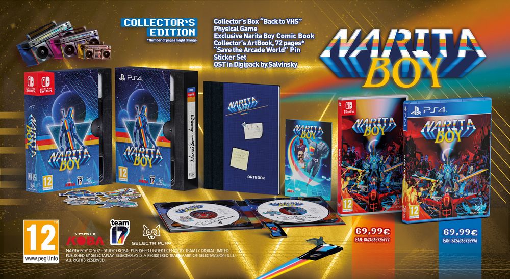 Disponibile la versione da collezione di Narita Boy Disponibile la versione da collezione di Narita Boy